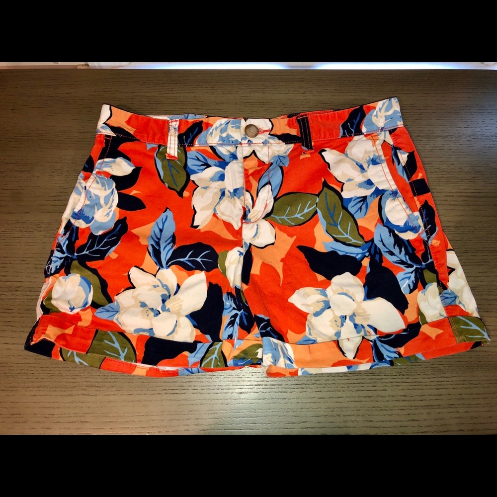 Colorful Khakis by GAP Girlfriend 4” Shorts size 0
